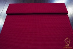 Хлопок Вафельное полотно, бордо, шир. 148, х/б 100 %, Вологда