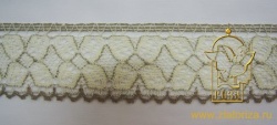 Кружево 165, плетеное, шир. 8 см