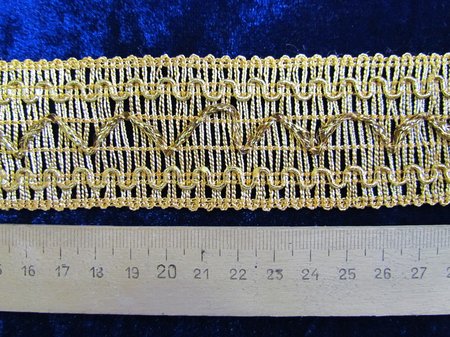 Тесьма золото 16