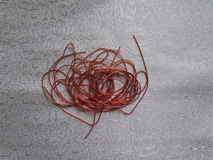 Канитель 44К оранжевая глянцевая