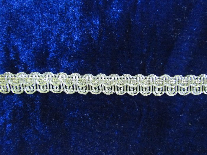 Тесьма серебро 2