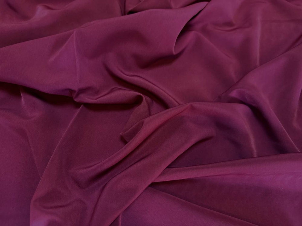 Мокрый шелк, бордо, шир. 150 см