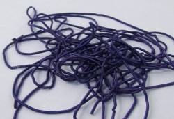 Канитель 1Ц цветная темно-синяя