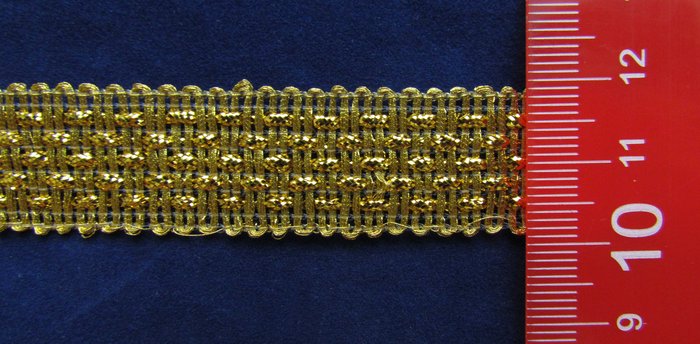 Тесьма золото 41, арт. Z828, 37518