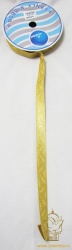 Галун ЛИСТ, золотой, шир. 1,5 см, в упаковке 20 м, арт. 3450