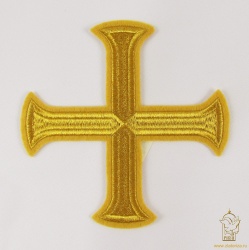 Крест 1 БУЛАТ горчица с золотом, 14,5 -16 см Крест 1 БУЛАТ горчица с золотом, 14,5 -16 см