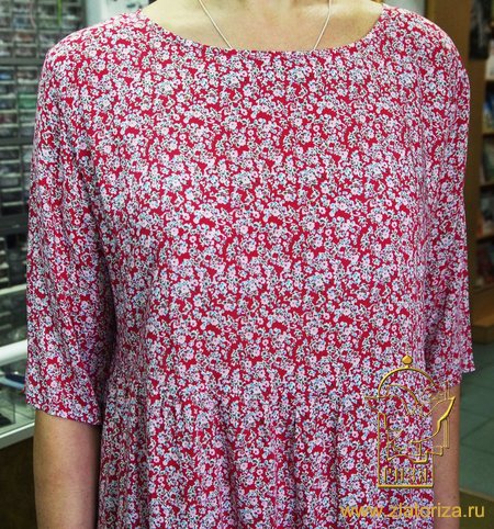 Платье женское штапель свободного покроя