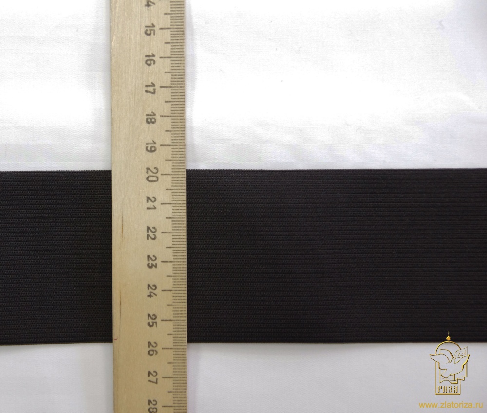 Резинка 60 мм черная