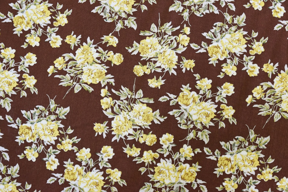 Штапель ЦВЕТОЧКИ 15, шир. 150 см