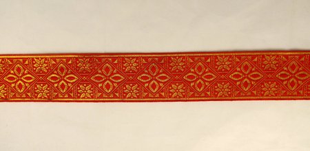 Тесьма жаккардовая, шир. 5-6 см