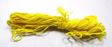 СУТАЖ, шнур желтый атлас (100 м моток)