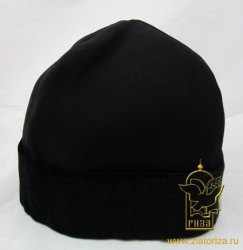 Скуфья с бархатным отворотом, утепленная, мужская, ВС