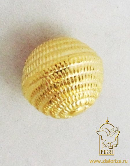 Пуговицы РАКУШКА, золото