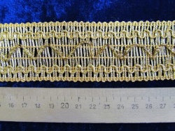 Тесьма золото 16
