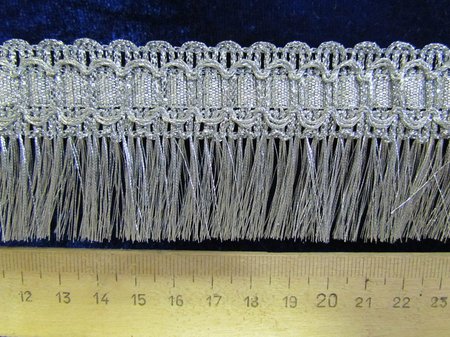 Бахрома серебро 10, арт. 1338, Z1513, 1541