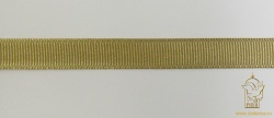 Репсовая лента 1 см, беж (золото старое) Репсовая лента 1 см, беж (золото старое)