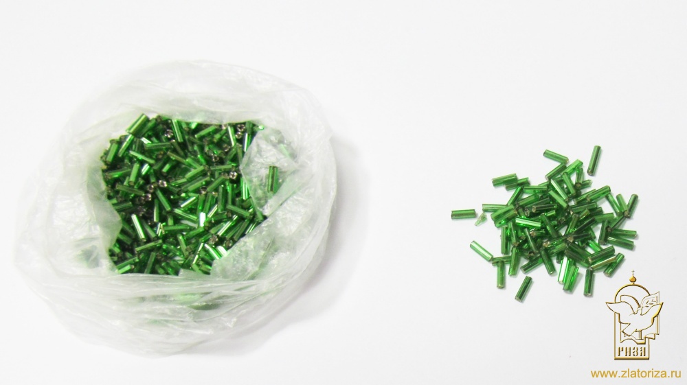 Стеклярус, цвет- микс, Чехия