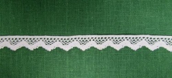 Кружево 113, плетеное, сливки