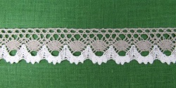 Кружево 127, плетеное, шир. 3,5 см