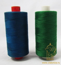 Нитки х/б + п/э, цвет-микс 1000 м, Германия Нитки х/б + п/э, цвет-микс 1000 м, Германия