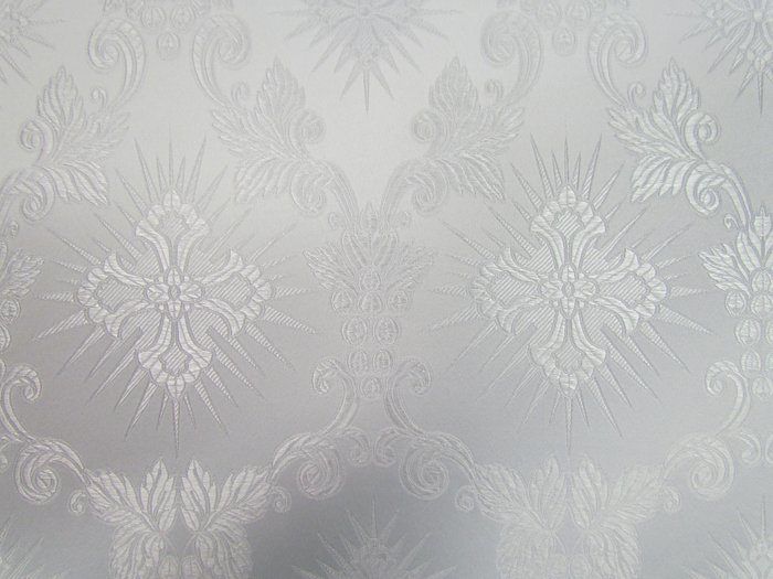 Шелк ЛОЗА, белый, шир. 150 см, Рахманово