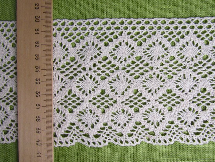 Кружево 150, плетеное, шир. 10,5 см