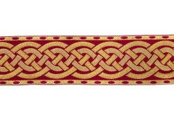 Галун ФР ПЛЕТЕНКА бордо шир. 6 см Галун ФР ПЛЕТЕНКА бордо шир. 6 см
