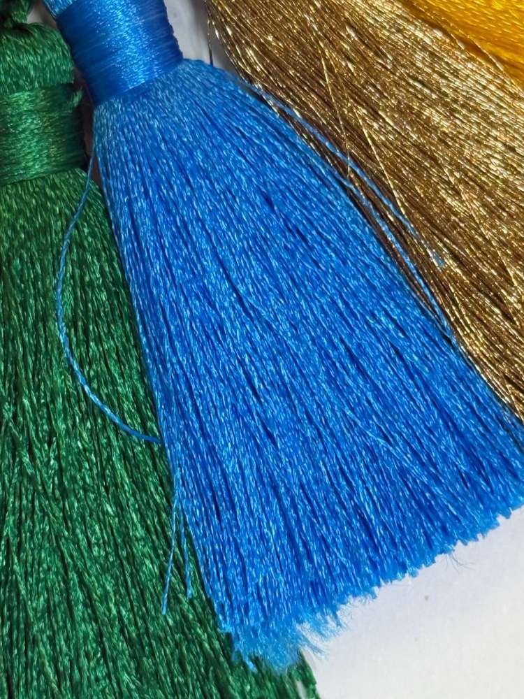 Кисть голубая бирюза5 см