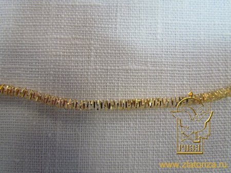 Канительный шнур ЗИГЗАГ 2 золото, арт. gold big nakshi trikon