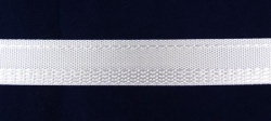 Брючная лента, белая, шир. 1,5-2 см