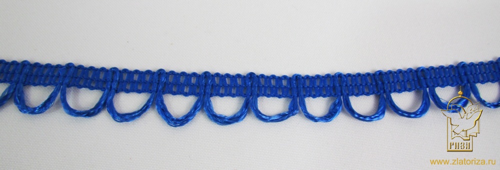 Тесьма васильковая, шир. 1,5 см