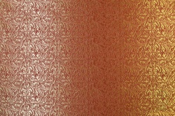 Шелк СМИРНА, красный с золотом, шир. 160 см