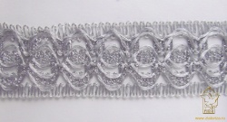 Тесьма серебро 106 Тесьма серебро 106