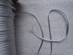 Шнур Германия 840/21 col. 18,, плоский, шир. 4 мм, серебро