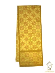 Аналойник шелк желтый с золотом Аналойник шелк желтый с золотом