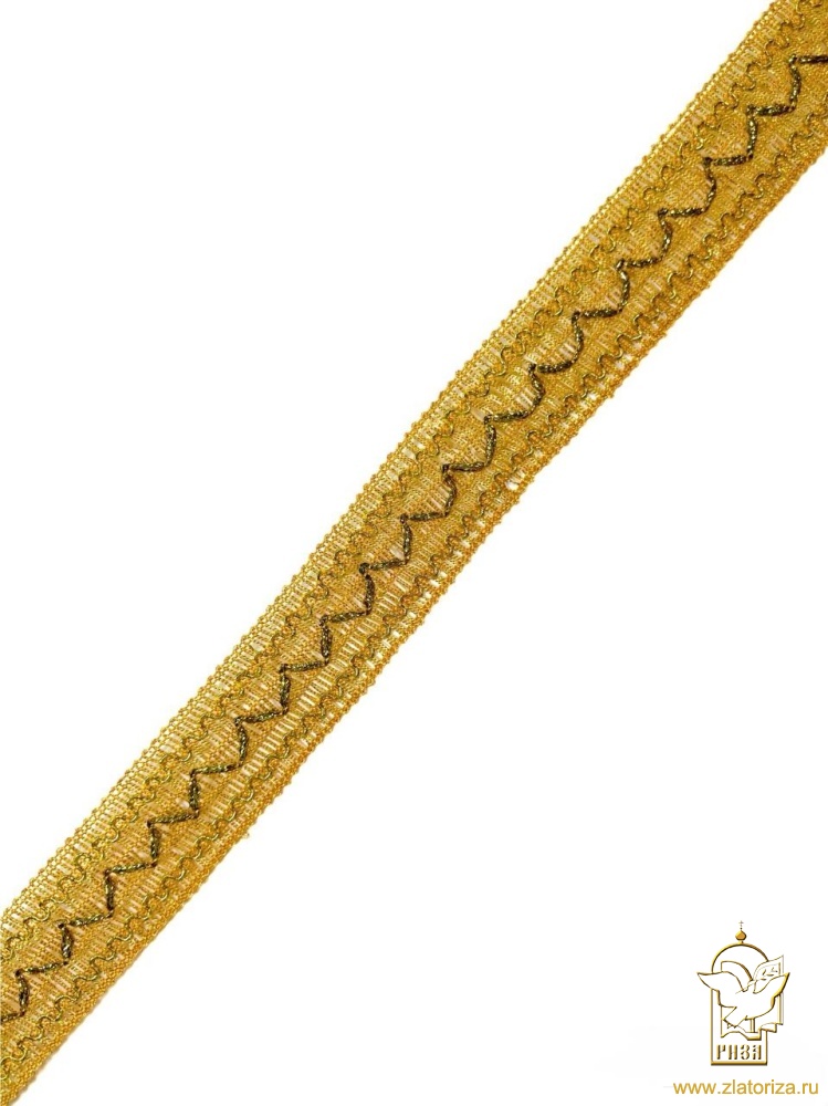 Тесьма золото 16