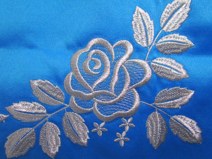 Покровцы ЦВЕТЫ, голубые с золотом, серебром ЛТ