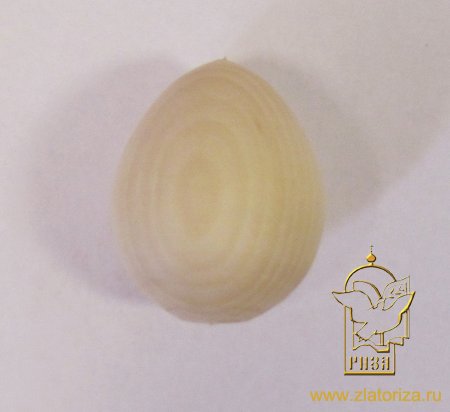 Яйцо деревянное неокрашенное (малое)