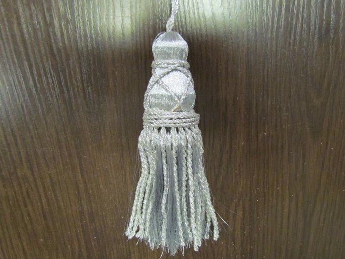 Кисть декоративная, серебро, арт. 1964, 97950, длина 16 см