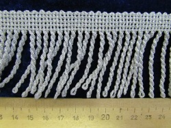 Бахрома серебро 18 веревка (16,0 м в упаковке), арт. 2797, 1460