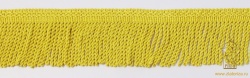 Бахрома золото 66 (с вискозой), шир. 5,5см, (20 м в упаковке)