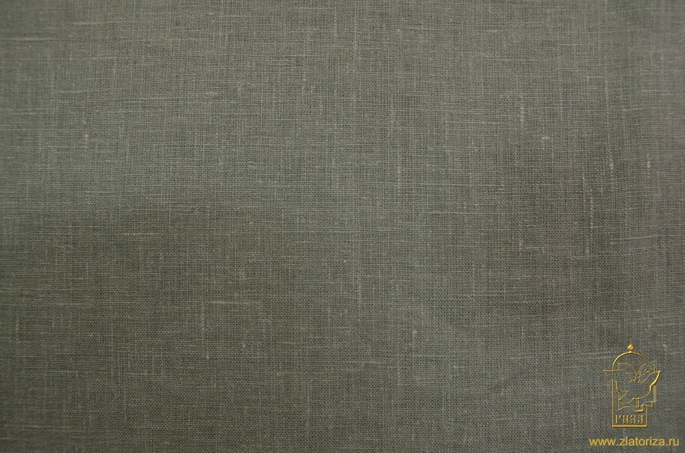 Лен оливковый, шир. 150 см, Вологда