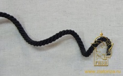 Шнур сумочный, черный