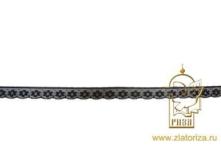 Кружево 62, на сетке, синтетическое