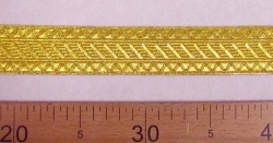 Галун ТРАКТОР золот. шир. 4 см