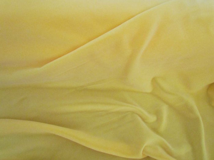 Бархат желтый светлый, х/б, шир. 150 см, М