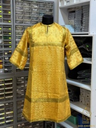 Стихарь алтарный, шелк, длиной до 104 см