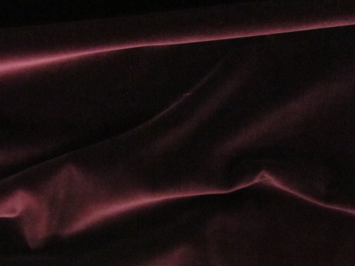 Бархат бордо 3130 (прелая вишня), х/б, шир. 150 см, Германия