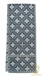 Аналойник, шелк черный с серебром Аналойник, шелк черный с серебром