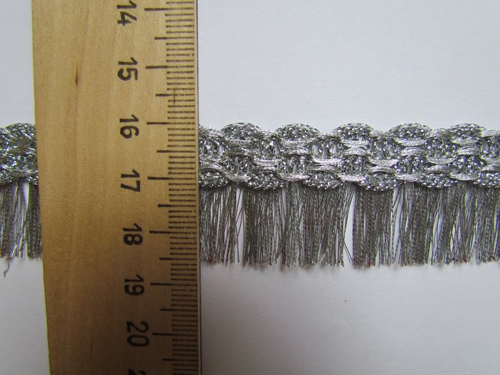 Бахрома серебро 29, арт. 1619, 1498